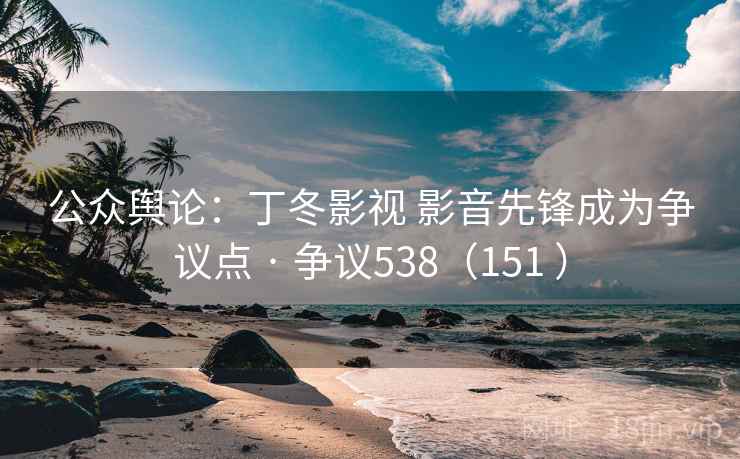 公众舆论：丁冬影视 影音先锋成为争议点 · 争议538（151 ）